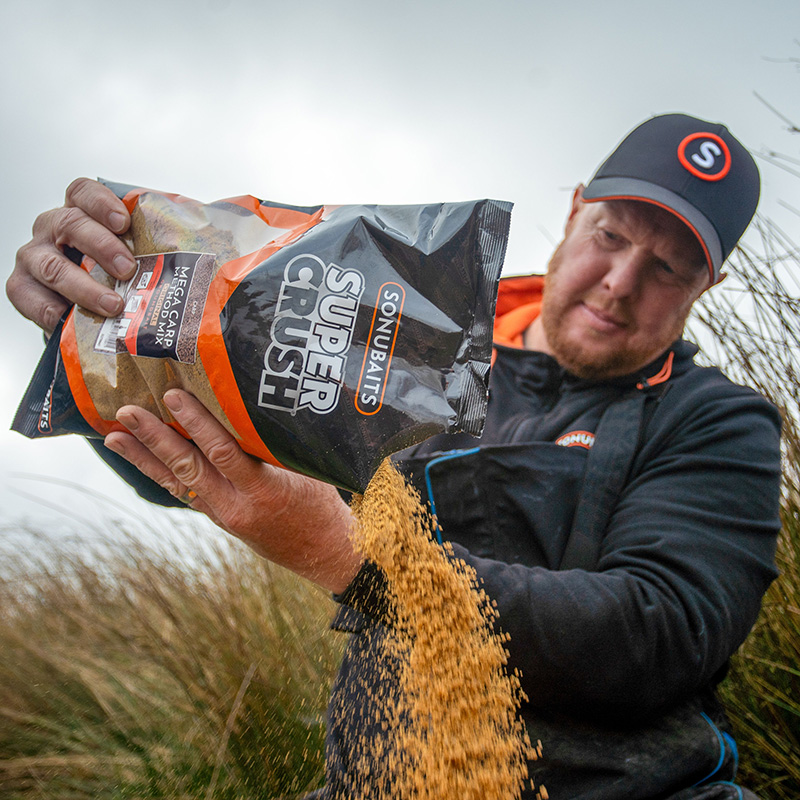 Sonubaits Supercrush Mega Carp Method Mix Original 2 Kg, Angelladen Für